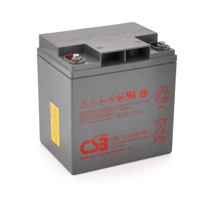Акумуляторна батарея CSB HRL12110WFR, 12V 28Ah (166х125х175мм) Q2 / 72 (В'ЄТНАМ)