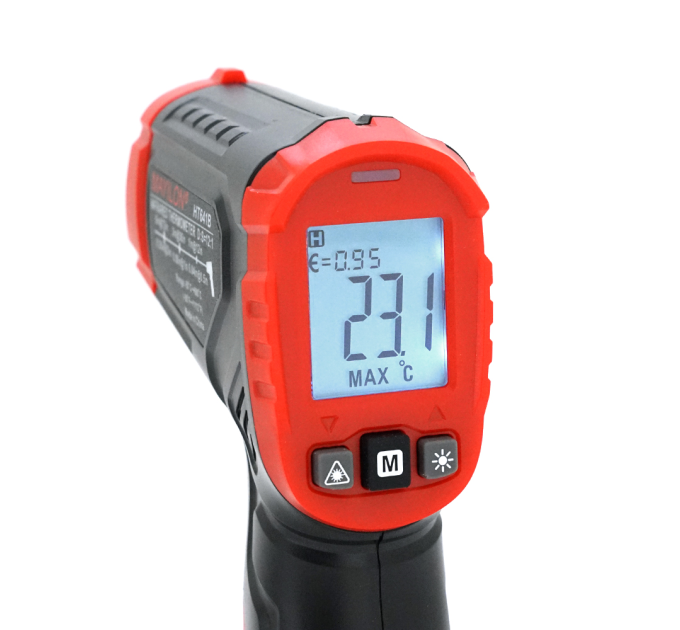 Інфрачервоний термометр Mayilon HT-641B, Black