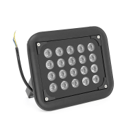 ІЧ-прожектор HYYS2020R. 220V, 40W, 20LED, IP66, 850Нм, кут огляду 90 °, дальність до 150м.