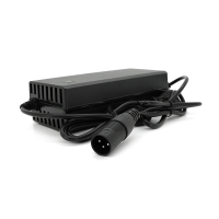 Зарядний пристрій для акумуляторів Li-ion 48V3A(54.6V),13S,штекер 3-pin XLR 18 mm(1+ / 2-),з індикацією,BOX