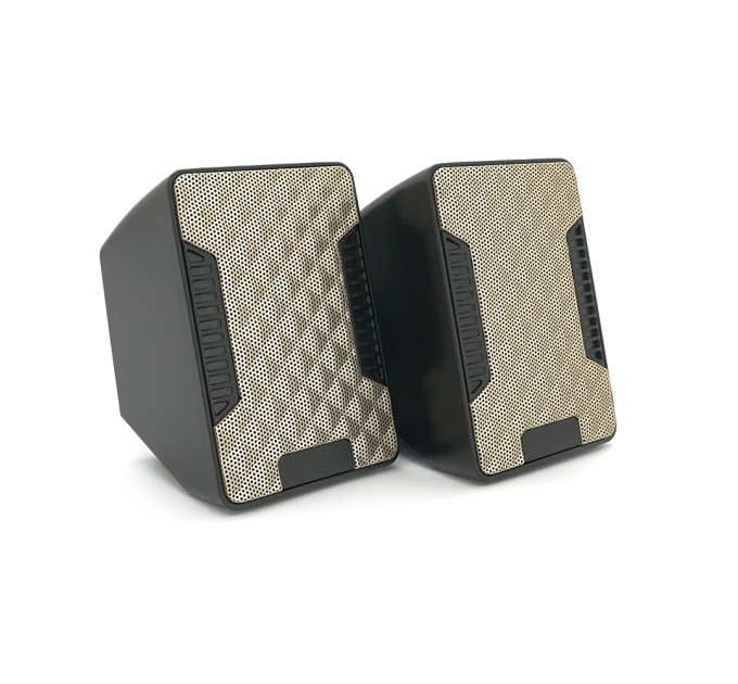 Колонки 2.0 Hotmai A16 USB+3.5mm, 2x3W, 20Hz-18KHz, з регулятором гучності, Black, BOX, Q24