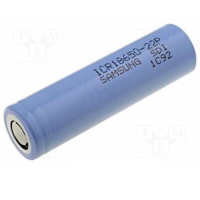 Акумулятор Li-Ion 18650 Samsung ICR18650-22P, 2200mAh, 10A, 4.2 / 3.62 / 2.75V, Blue, 2 шт в упаковці, ціна за 1 шт Акумулятор Li-Ion 18650 Samsung ICR18650-22P, 2200mAh, 10A, 4.2 / 3.62 / 2.75V, Blue, 2 шт в упаковці, ціна за 1 шт