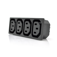 Euro Socket IEC C14, AC 250V 16A