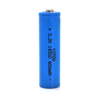 Літій-залізо-фосфатний акумулятор 14500 Lifepo4 Vipow IFR14500 TipTop, 400mAh, 3.2V, Blue Q50 / 500