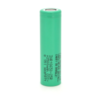 Акумулятор Li-Ion 18650 Samsung INR18650-25R, 2500mAh, 20A, 4.2 / 3.6 / 2.5V, GREEN, 2 шт в упаковці, ціна за 1 шт