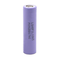 Акумулятор 18650 Li-Ion LG INR18650 F1L, 3350mAh, 4.875A, 4.2 / 3.7 / 2.5V ціна за штуку, Purple, 2 шт в упаковці, ціна за 1 шт