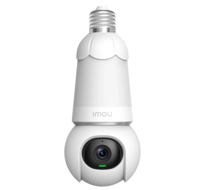 5Мп поворотна Wi-Fi відеокамера з Micro SD карткою та зі звуком Imou Bulb Cam IPC-S6DP-5M0WEB-E27 (2.8мм)