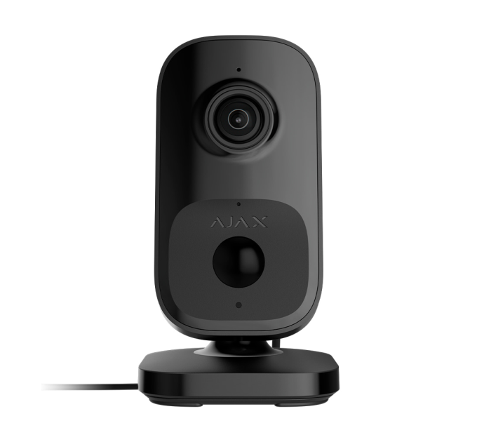 4 Mp WI-FI відеокамера з вбудованим штучним інтелектом Ajax IndoorCam black