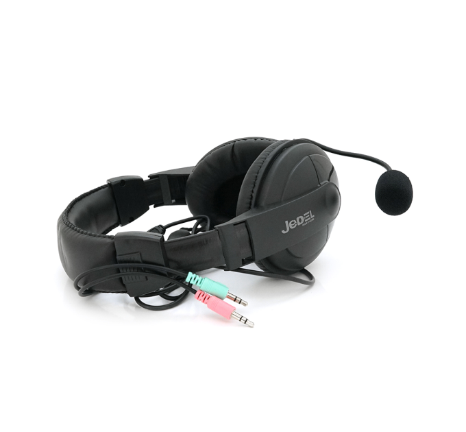 Навушники провідні Jedel JD-750, з мікрофоном, Black, Box