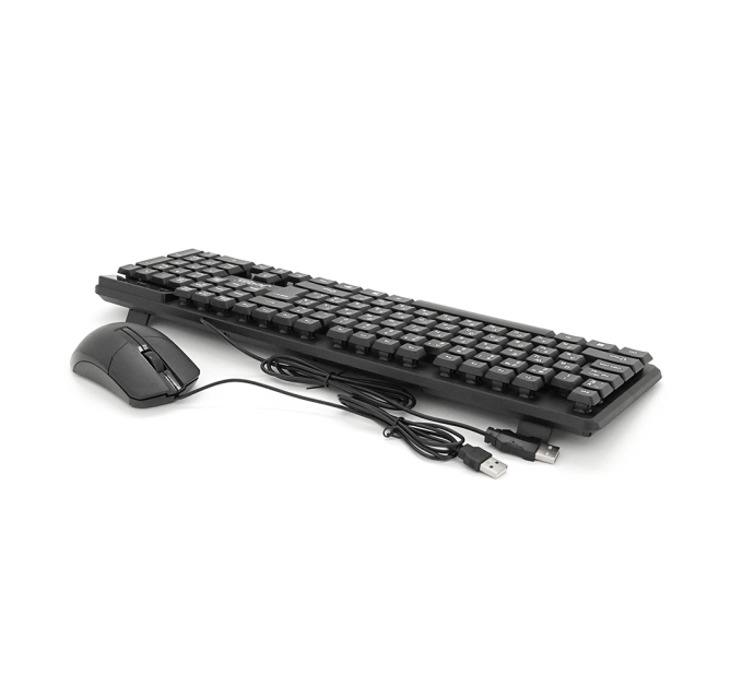Комплект дротовий KB+Mouse JEDEL G18, USB, (Eng / Укр / Pyc), Box