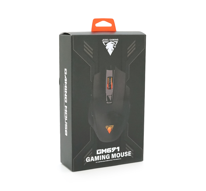 Миша провідна JEDEL GM691, Black, Box