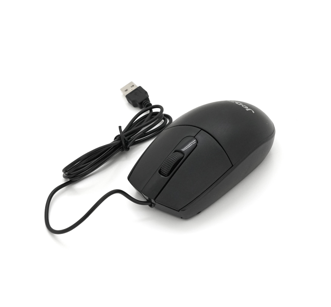 Миша провідна JEDEL W230+, 1000DPI, Black, Box