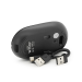 Миша бездротова JEDEL WD133, 800 / 1200 / 1600DPI, 2.4 GHz+Bluetooth 5.0, 3.7V 400mAh, Type-C заряджання. 105x60x34 мм. Black. Box