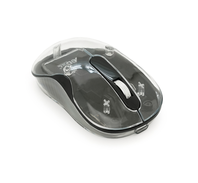 Миша бездротова JEDEL WD141, 1200-1600DPI, Black, 2.4GHZ+Bluetooth 5.0, Box