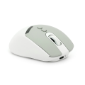 Миша бездротова JEDEL WD155, 1000 / 1600 / 2000DPI, 2.4 GHz+Bluetooth 5.0, 3.7V 500mAh, Type-C заряджання. 109x71x42 мм. 80 г. Green, Box