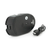 Миша бездротова JEDEL WH104, 1200-1600DPI, 2.4GHZ+Bluetooth 5.0, вбудований акумулятор, Black, Box