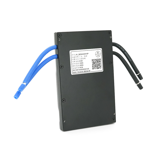 BMS плата JK-BD6A24S10P Li-Ion / LiFePo4 / LTO 7S-24S, 100A, CAN / RS485, 1mΩ, Bluetooth, Ballance 0.6A, підігрів + кнопка