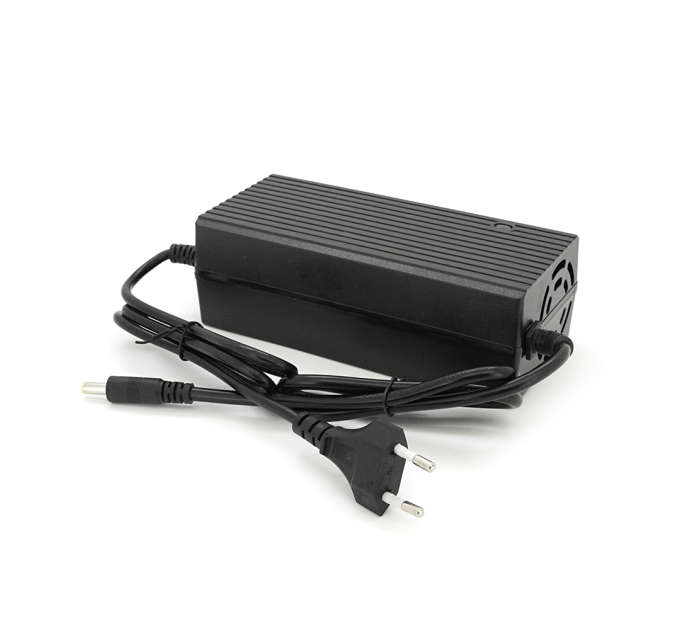 Зарядний пристрій Jinyi для акумуляторів LiFePO4 12V(14,6V),4S,10A,штекер 5.5*2.5,з індикацією,BOX