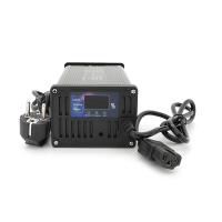Зарядний пристрій Jinyi для акумуляторів LiFePo4 60V(73V),20S,12A,штекер Triangle plug (T-tipe / C13 / IEC),з індикацією,BOX