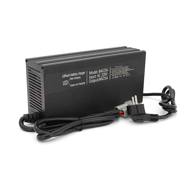 Зарядний пристрій Jinyi для акумуляторів Li-ion 72V(84V),20S,25A роз'єм anderson