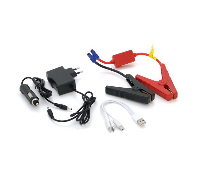 Пусковий прилад для акумулятора автомобіля JUMP STARTER JX27, Power Bank 9980mAh, Box