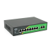 POE комутатор JY-1010B 8 POE 10 / 100 + 2 RJ45 10 / 100 + вбудований блок живлення 52V 2.3A