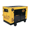 Генератор дизельний KDK12SCA3, 3-фазний 220 / 400V, 50Hz, 12kVA / 10kW, бак 26л, витрата 3 л / год, пуск: стартер (без АКБ), водяне охолодження, 1100х660х780 мм, 310 кг
