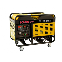 Генератор дизельний KDK15000RE3, 3-фазний 220 / 400V, 50Hz, 15kVA / 12kW, бак 34л, витрата 3.3 л / год, пуск: стартер (без АКБ), 960х660х760 мм, 230 кг Генератор дизельний KDK15000RE3, 3-фазний 220 / 400V, 50Hz, 15kVA / 12kW, бак 34л, витрата 3.3 л / год, пуск: стартер (без АКБ), 960х660х760 мм, 230 кг