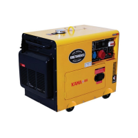 Генератор дизельний KDK7500SC3, 3-фазний 220 / 400V, 50Hz, 6.9kVA / 5.5kW, бак 14.5 л, витрата 1.5 л / год, пуск: стартер (без АКБ), 850х550х720 мм, 160 кг Генератор дизельний KDK7500SC3, 3-фазний 220 / 400V, 50Hz, 6.9kVA / 5.5kW, бак 14.5 л, витрата 1.5 л / год, пуск: стартер (без АКБ), 850х550х720 мм, 160 кг