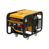 Генератор бензиновий KGL12000FE3, 3-фазний 220 / 400V, 50Hz, 11.9kVA / 9.5kW, бак 25 л, витрата 3.75 л / год, пуск: стартер (без АКБ), 930х555х580 мм, 145 кг Генератор бензиновий KGL12000FE3, 3-фазний 220 / 400V, 50Hz, 11.9kVA / 9.5kW, бак 25 л, витрата 3.75 л / год, пуск: стартер (без АКБ), 930х555х580 мм, 145 кг
