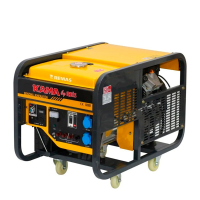 Генератор бензиновий KGL13500FE3, 3-фазний 220 / 400V, 50Hz, 13.75kVA / 11kW, бак 25 л, витрата 3.75 л / год, пуск: стартер (без АКБ), 930х555х580 мм, 144 кг Генератор бензиновий KGL13500FE3, 3-фазний 220 / 400V, 50Hz, 13.75kVA / 11kW, бак 25 л, витрата 3.75 л / год, пуск: стартер (без АКБ), 930х555х580 мм, 144 кг