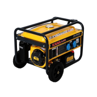 Генератор бензиновий KGL3500CE, 1-фазний 230V, 50Hz, 3.5kVA / 2.8kW, бак 15 л, витрата 1.3 л / год, пуск: ручний / стартер (без АКБ), 590х433х430 мм, 43 кг