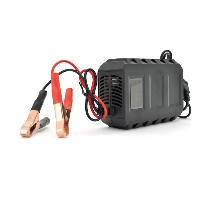 Автоматичний ЗП для акумулятора KMW 12V,100-260V,1.2 -20А,LCD,клеми (AGM / Gel / Lead)