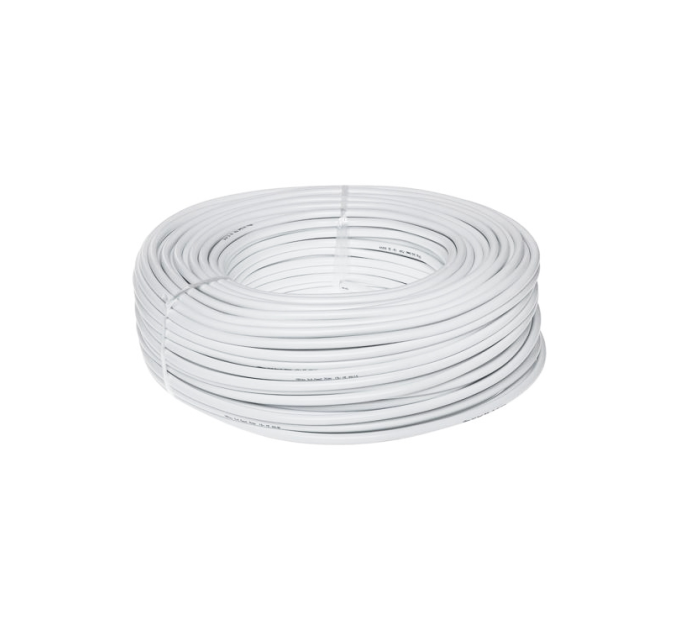 Кабель (патч-корд) КВПЕ FTP (4*2*0.5) 4p 24 AWG, cat 5E Ritar, (CCA), екран для внутр. робіт, 50м, White, PE, Q12