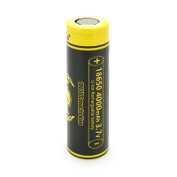 Акумулятор 18650 Li-Ion LiitoKala King-4000, 4000mAh (3800-4000mAh), 3.7V (2.75-4.2V), Black / Yellow