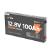 Аккумуляторная батарея LiFePO4 Li-TIME 12.8V 100Ач 1280Wh, BMS 100A, METAL CASE, до 6000 циклів