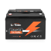 Аккумуляторная батарея LiFePO4 Li-TIME 12.8V 100Ач 1280Wh,(100 / 100A), BASIC, M8, до 6000 циклів, 329*172*214mm