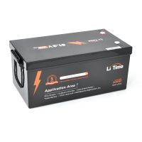 Аккумуляторная батарея LiFePO4 Li-TIME 51,2V 100Ah 5120Wh(100 / 100A), BASIC, заряд 57.6В / 12А, до 6000 циклів, (520 x 269 x 220мм), 36.4kg, Q1