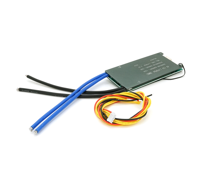 BMS плата Leiba LiFePO4 12.6V 4S 120A, алюмінієвий радіатор