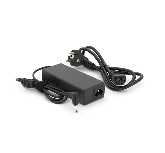 Блок живлення MERLION для ноутбука DELL 19.5V 4.62A (90 Вт) штекер 4.0*1,7 мм, довжина 0,9м