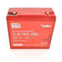 Літій-залізо-фосфатний акумулятор Merlion LiFePO4 12.8V 18AH (4S3P / BMS-20A), (179x75x167) for UPS, до 5000 циклів, Q6