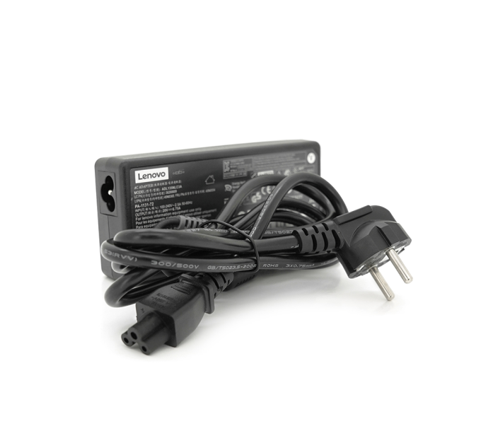Блок живлення MERLION для ноутбука LENOVO 20V 6,75A штекер 7.9*5.5, довжина 0,9м + кабель живлення