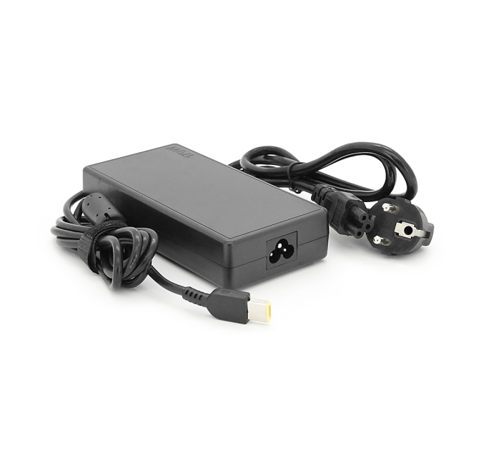 Блок живлення MERLION для ноутбука LENOVO 20V 8,5A (170 Вт) штекер FOR YOGA, довжина 0,9м