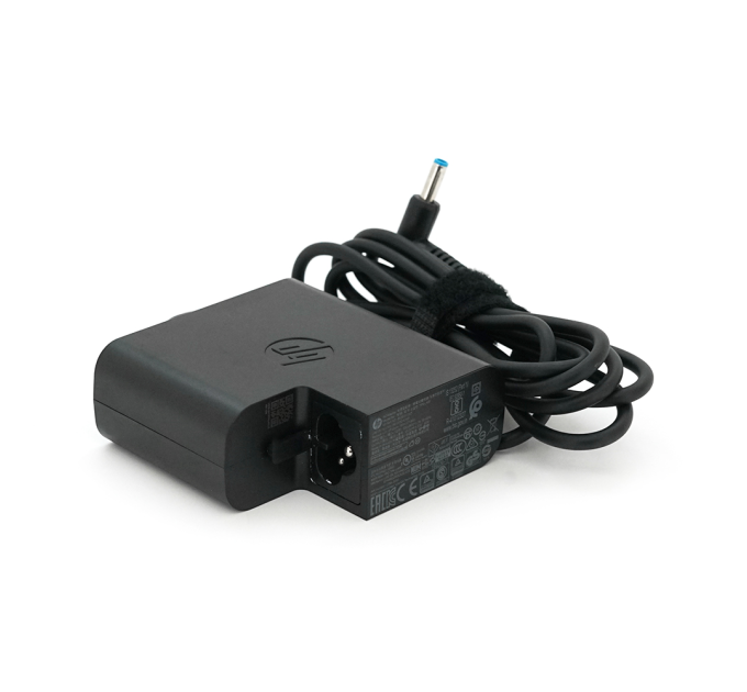 MERLION NEW power supply for HP laptop 19.5V 3.33A (65 W) plug 4.5*3.0mm, length 0.9m + power cable