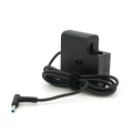 MERLION NEW power supply for HP laptop 19.5V 3.33A (65 W) plug 4.5*3.0mm, length 0.9m + power cable