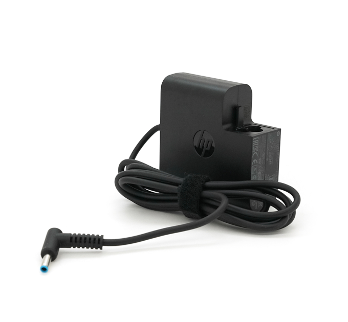 MERLION NEW power supply for HP laptop 19.5V 3.33A (65 W) plug 4.5*3.0mm, length 0.9m + power cable