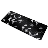 Килимок 300*700 тканинний Style Series Abstraction з боковою прошивкою, товщина 2 мм, Black / White, Пакет