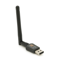 Бездротовий адаптер Wi-Fi-USB Merlion LV-UAC08, RTL8811CU, з антеною 20см, 802.11 a / b / g / n, 600MB, 2.4 GHz, Blister Q50