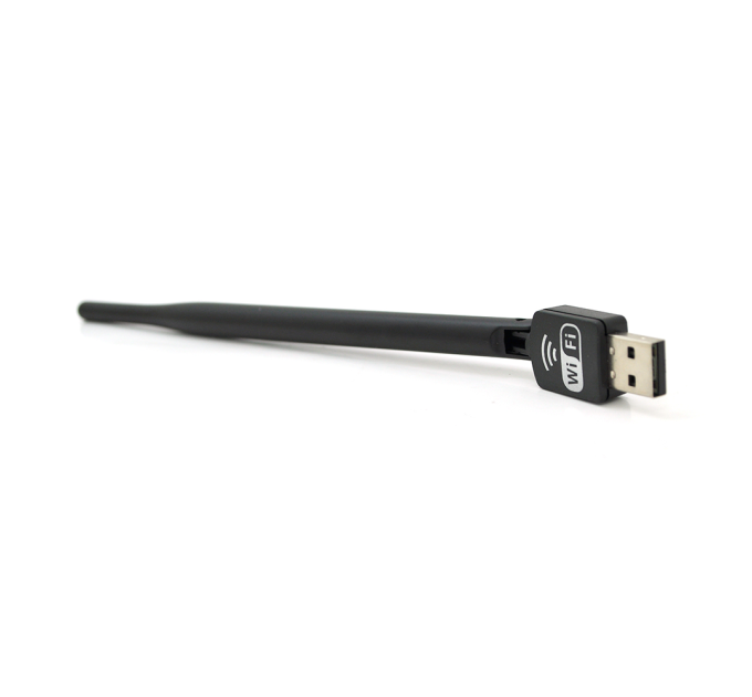Бездротовий мережевий адаптер з антеною 10см Wi-Fi-USB LV-UW10-5DB MTK7601, 802.11bgn,150MB, 2.4GHz,WIN7 / XP / Vista / 2K / MAC / LINUX
