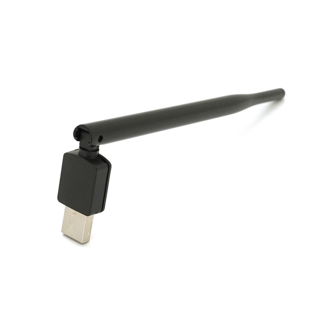 Бездротовий мережевий адаптер з антеною 10см Wi-Fi-USB LV-UW10-5DB MTK7601, 802.11bgn,150MB, 2.4GHz,WIN7 / XP / Vista / 2K / MAC / LINUX